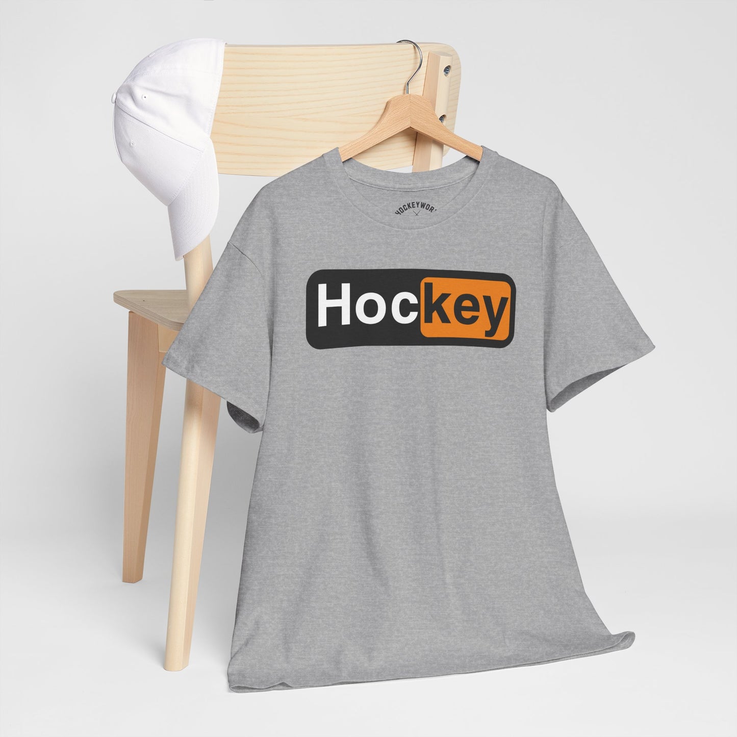Ice Hockey PHUB logo t-shirt