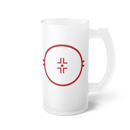 Frosted Glass Beer Mug