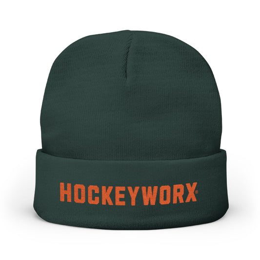 HockeyWorx Embroidered Knit Beanie
