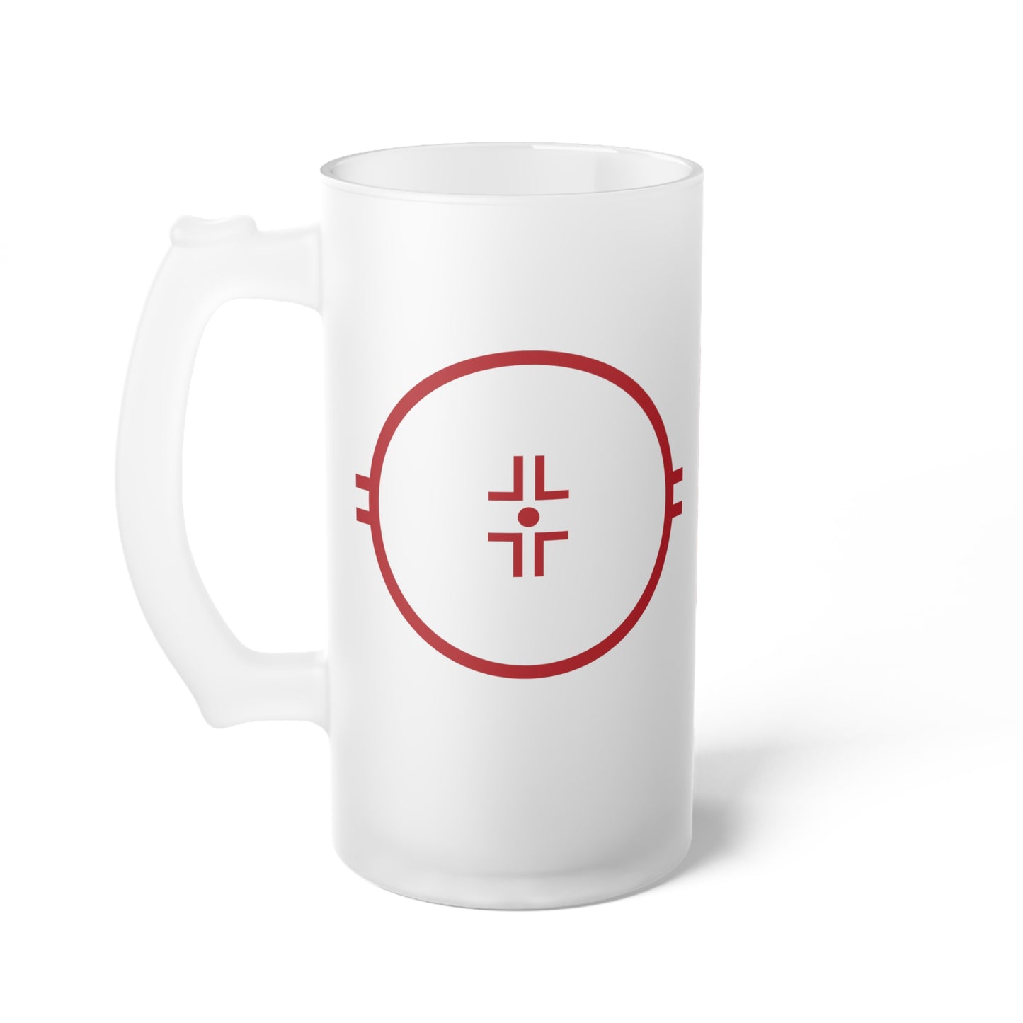 Frosted Glass Beer Mug