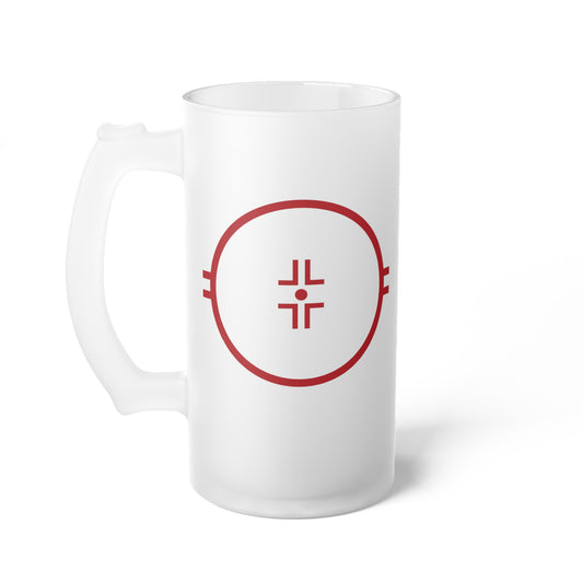 Frosted Glass Beer Mug